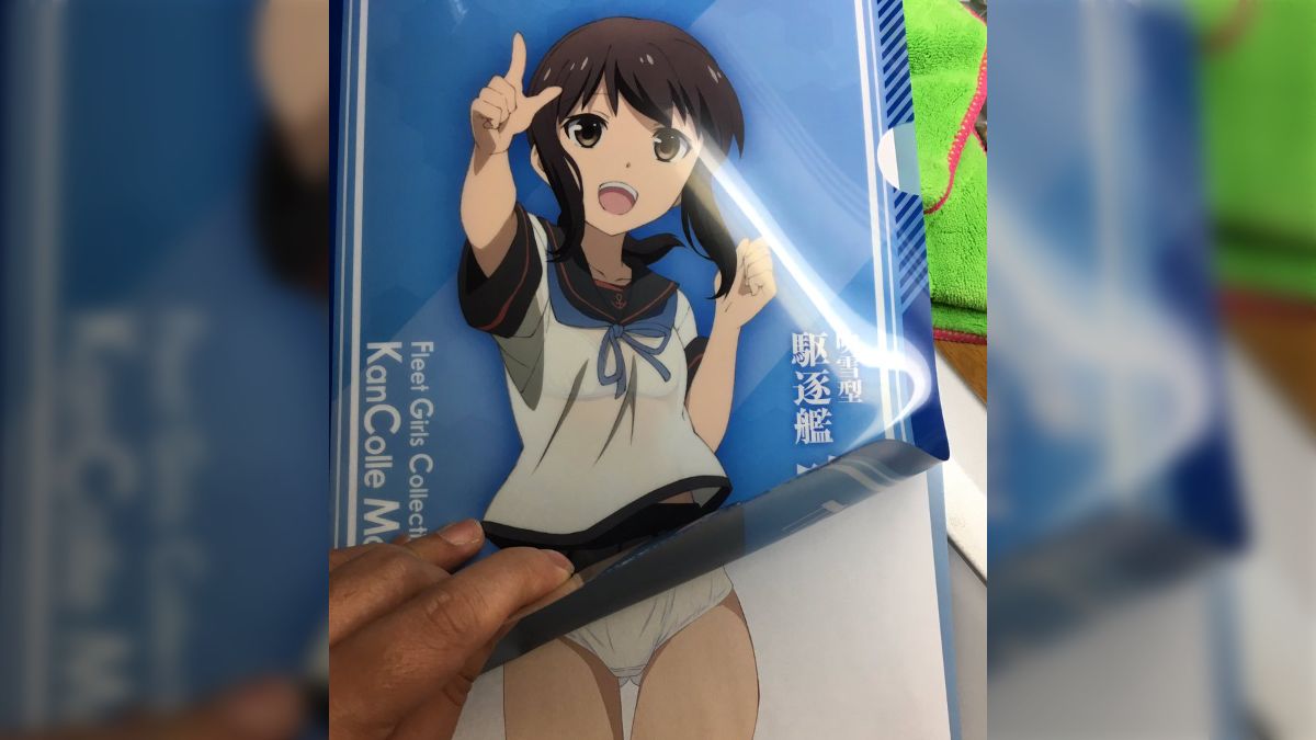 ローソンの艦これのクリアファイルを用いた工作 - posfie