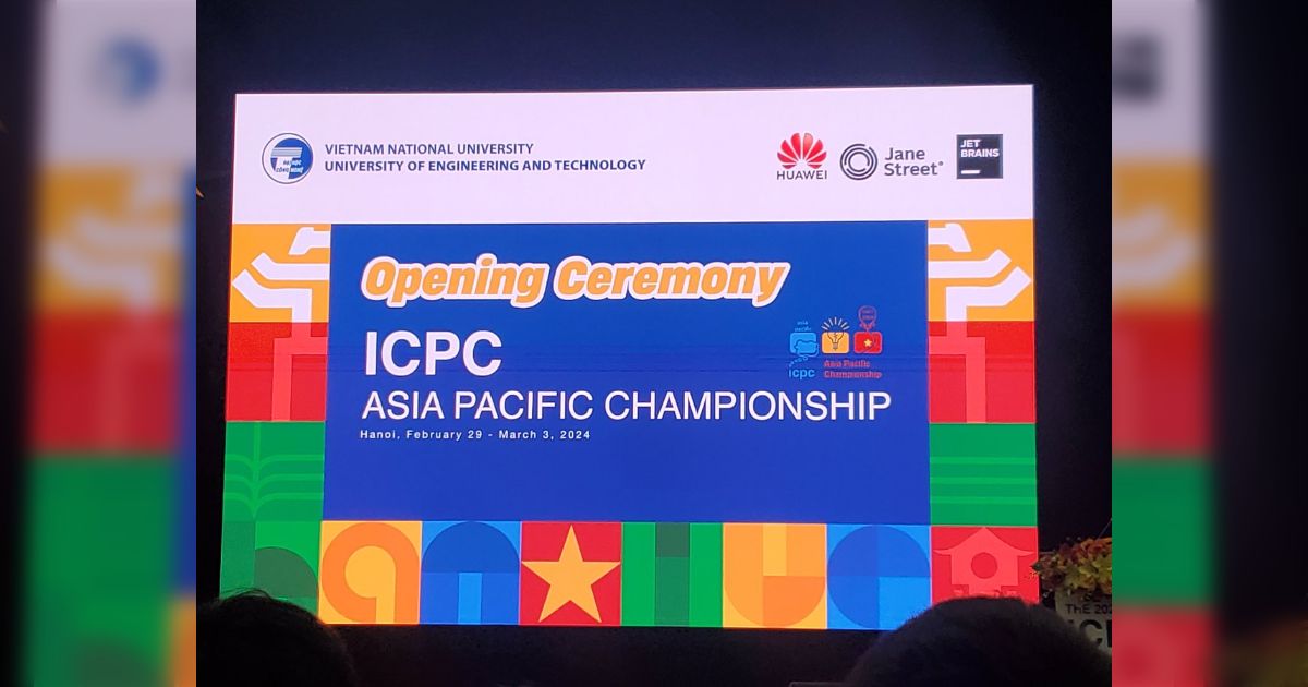 2024 ICPC Asia Pacific Championship まとめ Togetter [トゥギャッター]