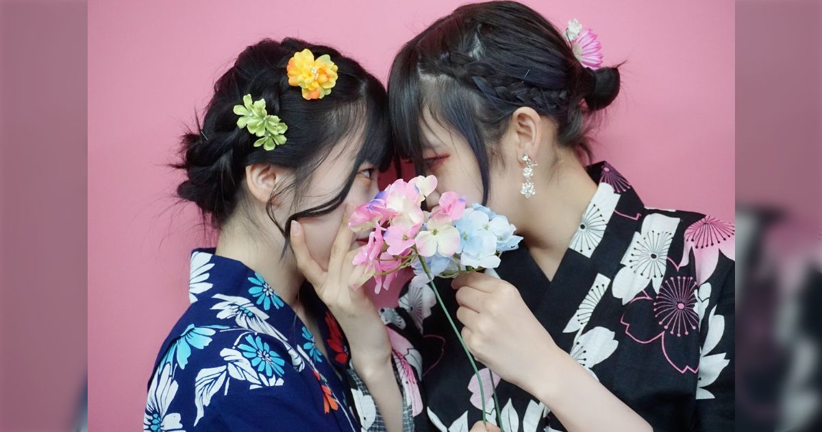 2022/06/05 夏だよ！エビレベはらりはらりの浴衣撮影会 #レベレベ #エビワン - posfie