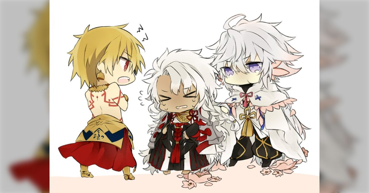 FGO もちマス アルジュナ ギルガメッシュ 信長 マーリン 他（FGO