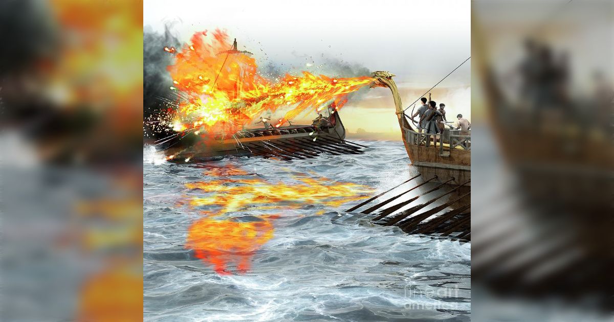 世界史謎あるある…『ギリシアの火って結局なんだったのか』→様々な考察が集まる「たしか海の上でも燃えてたって話やしね なんなんやろ」