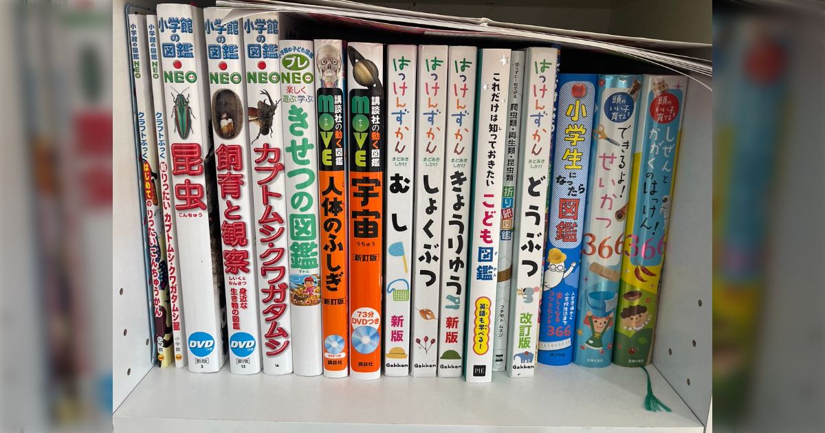 子どもに図鑑を買いたいけど、どれを揃えよう？大きさや読みやすさ、何 