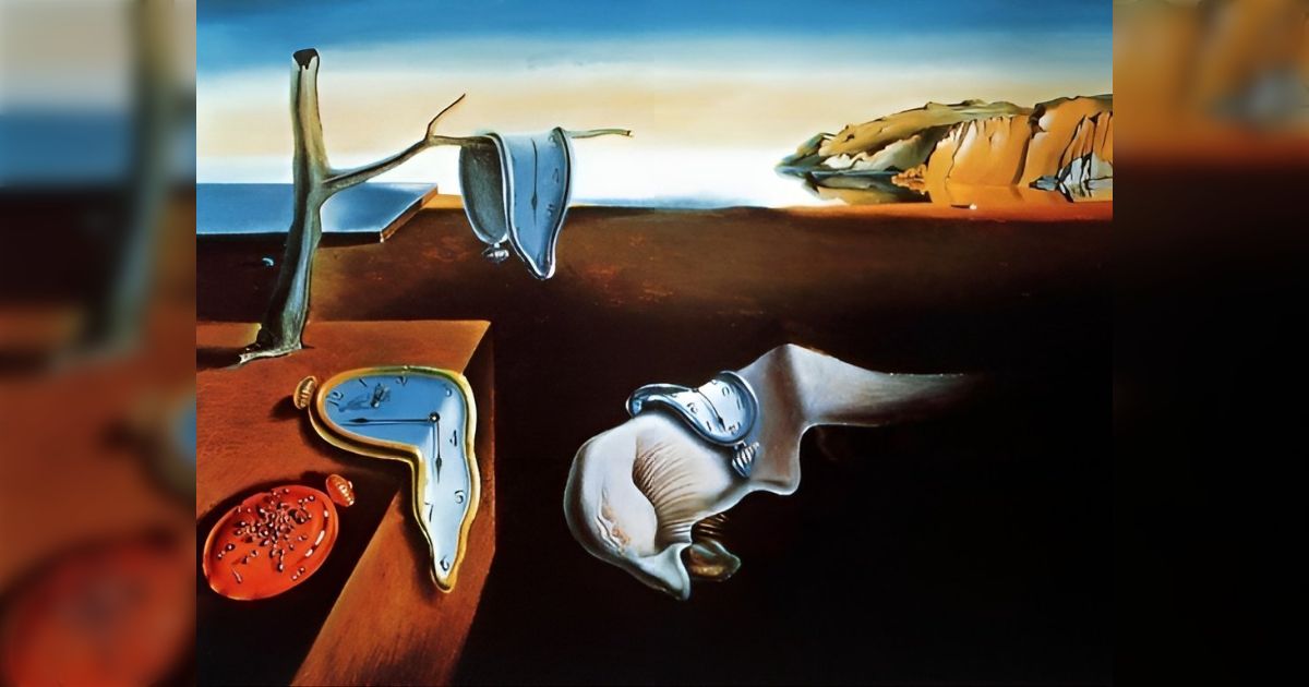 俺の描いたこの世の中で間違いなく1番の最高の絵。ダリもびっくり！ ダリのあの有名な絵画の実物が想像を裏切る小ささでびっくり