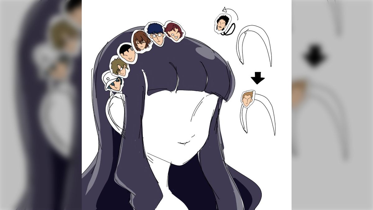 生首 