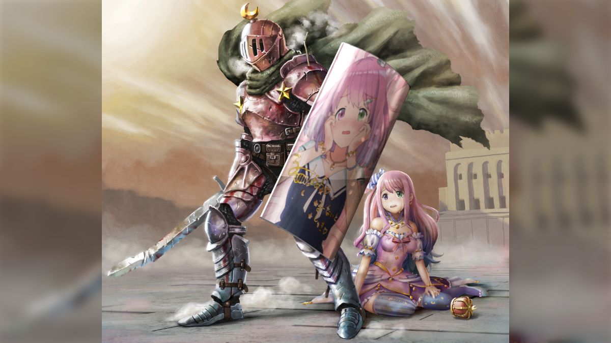 ホロライブ・姫森ルーナ氏を護るルーナイトを描くファンアートの”推し 