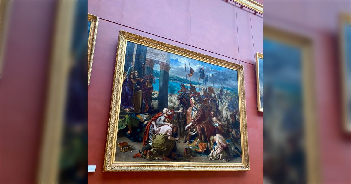 「ドラクロワの絵画が修復されて鮮やかな色彩が戻ってきた」味わいと思われていたのは古びたニスの影響で、本来の絵とは違っていた