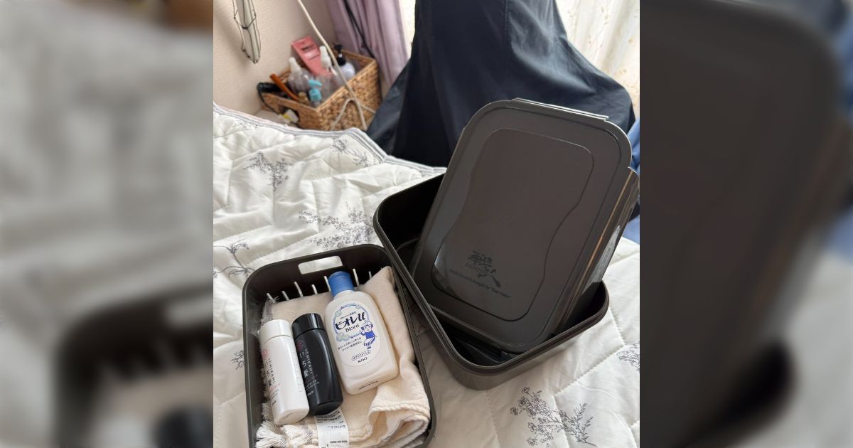 お風呂セット 自衛隊オタクの友人から貰ったお風呂セット、便利すぎて横転「親