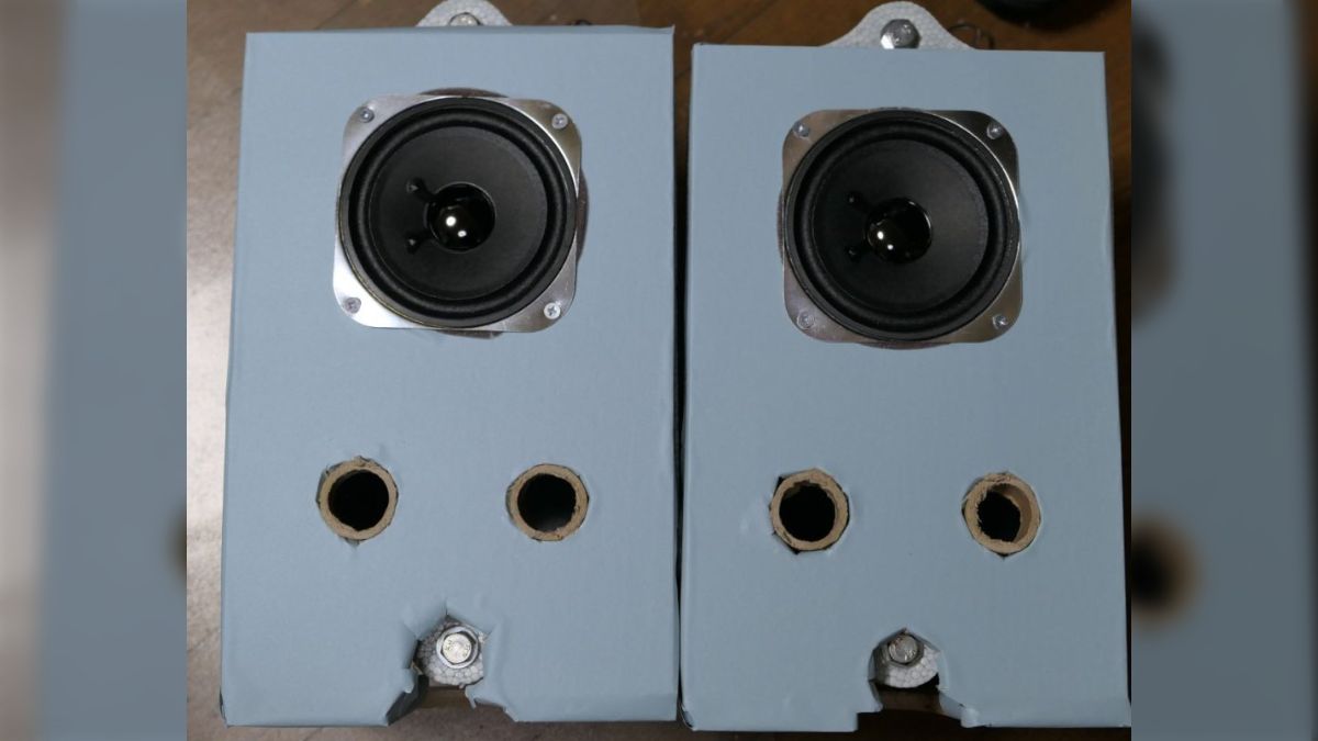 スピーカーを作りたい。その⑨.秋月330円フルレンジをダイソー発泡