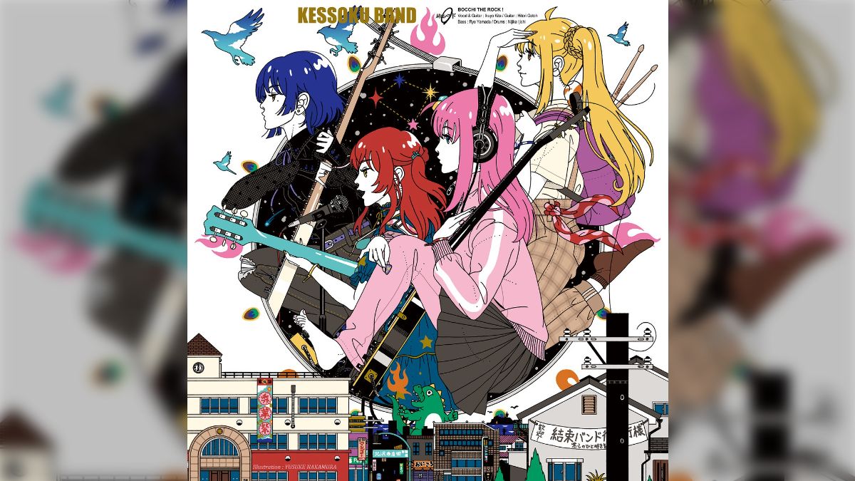 中村佑介氏による「結束バンド」イラストがソルファのセルフオマージュ