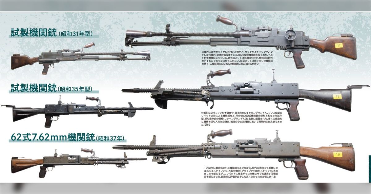 自衛隊の銃器』から62式機関銃の試作品考 - Togetter [トゥギャッター]