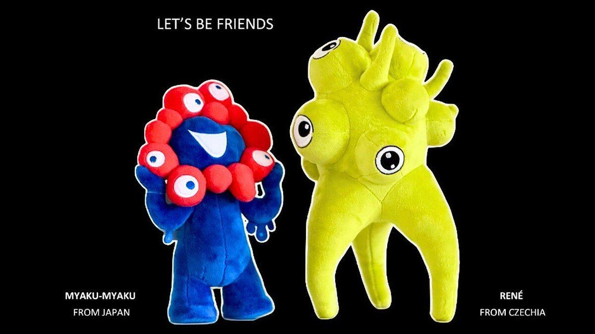 大阪万博のミャクミャクさまの友達としてチェコ出身のガラス製の生命体