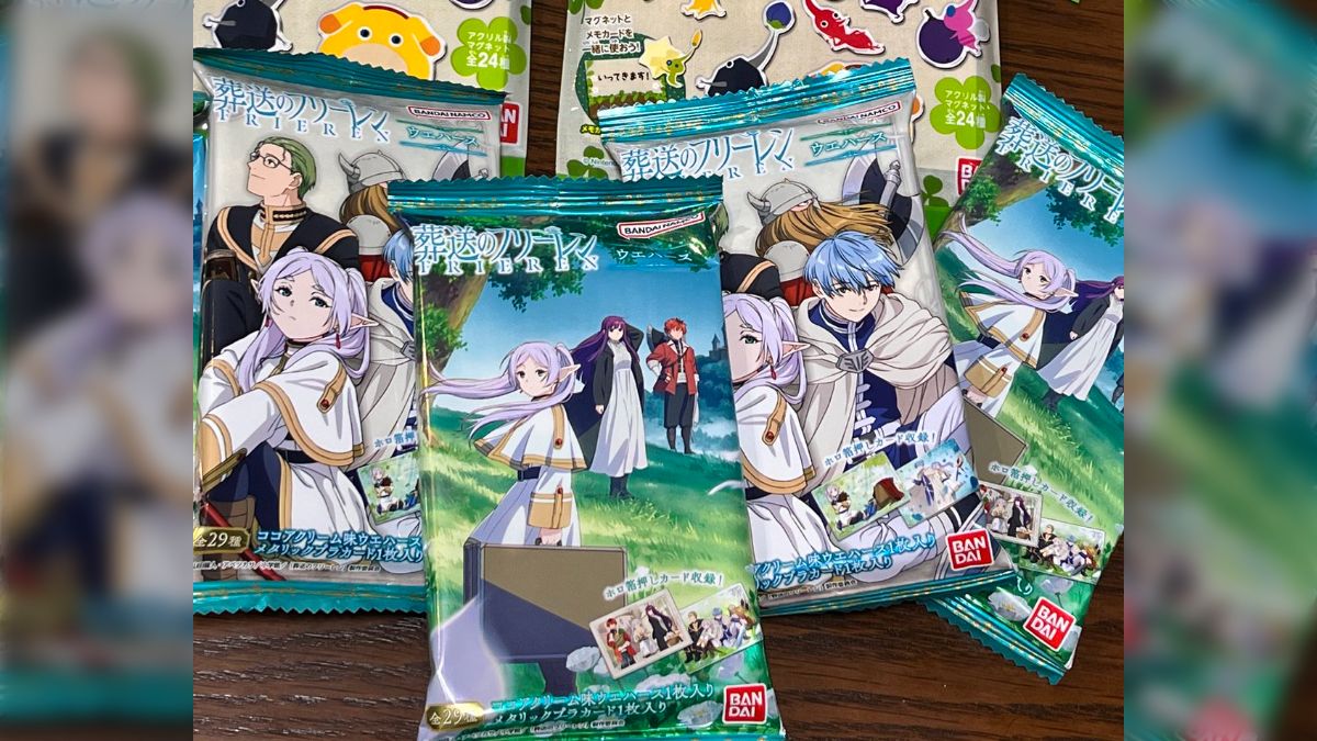 葬送のフリーレン」ウエハースが発売。中には美麗イラストを使用