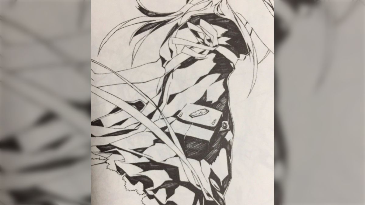 三輪士郎 直筆サイン入り DOGS 複製漫画原稿 額付き 複製原画
