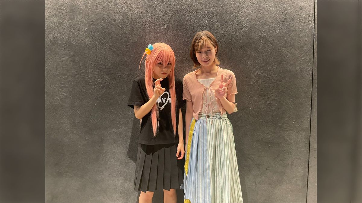 ぼっち・ざ・ろっく ！ 】アニメ版・舞台版の後藤ひとり役二人で撮った