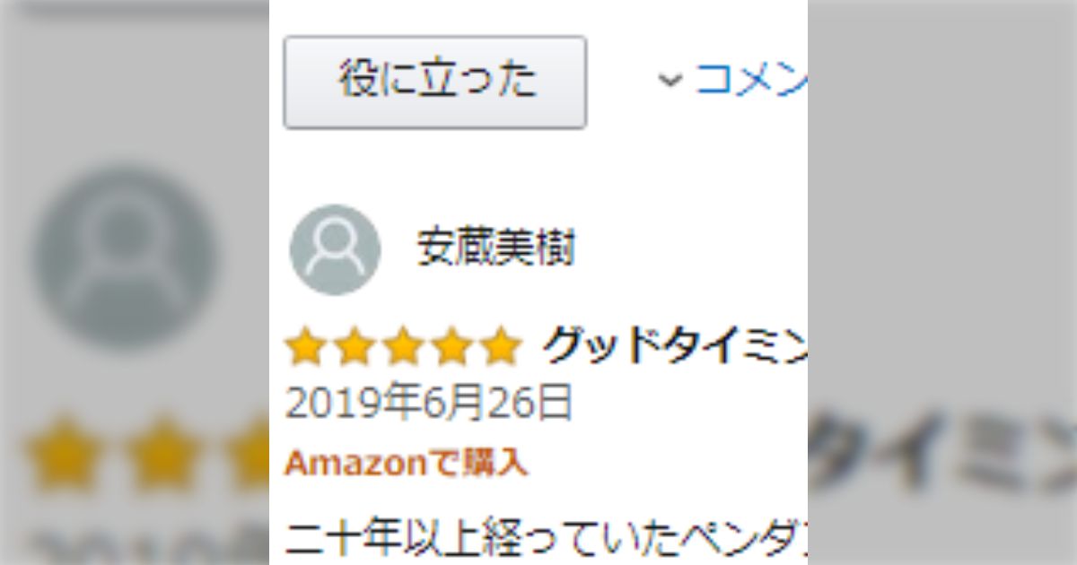 この中で気になる商品あればコメントください！ Amazonの商品レビュー、フルネームで真面目そうなコメント書い
