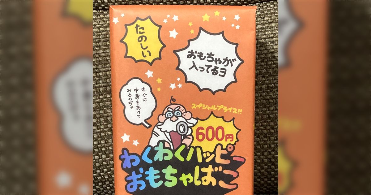 コンビニで中身が分からない “おもちゃばこ” が売られていたので買って