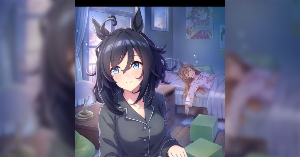 ウマ娘イラスト0505 次のウマ娘ガチャはスマートファルコンだ！ダート