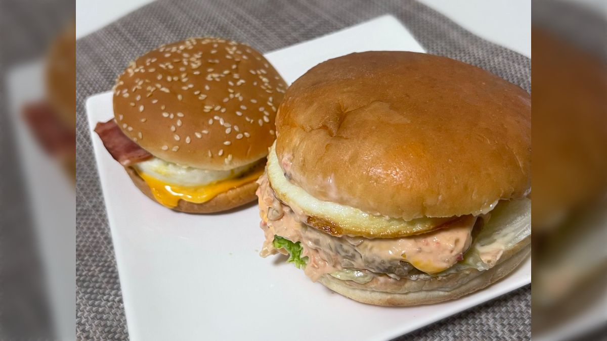 ♡ 月見バーガー様 New Release] McDonald's Rich and Fluffy Tsukimi Burger is so