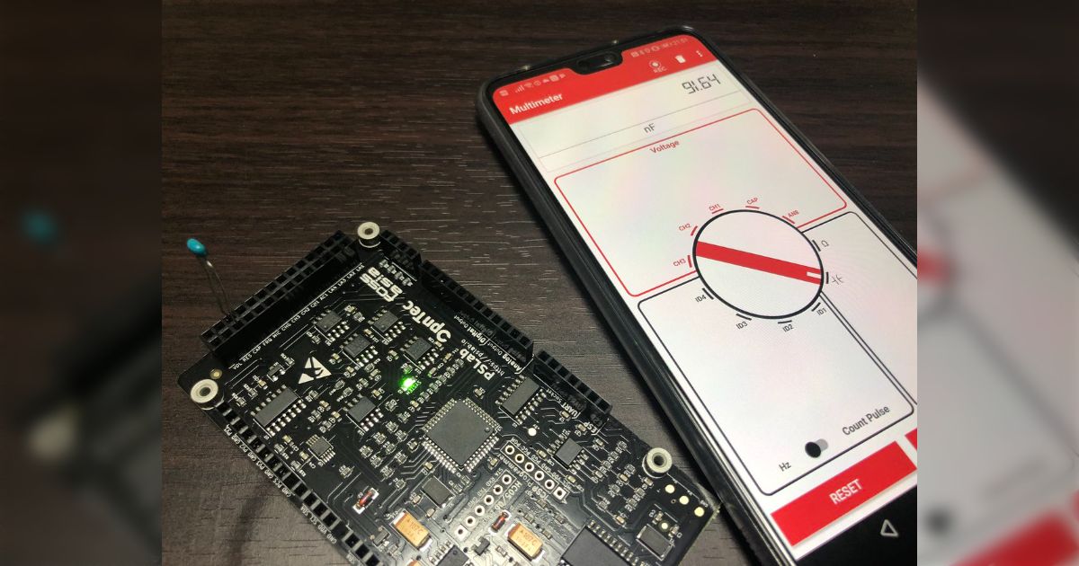 スマホでオシロスコープや波形発生器 Pocket Science Lab #PSLab でこんなことができる - posfie