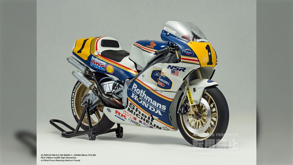 ハセガワ『Honda NSR500 “1989 WGP500 チャンピオン”』の製作
