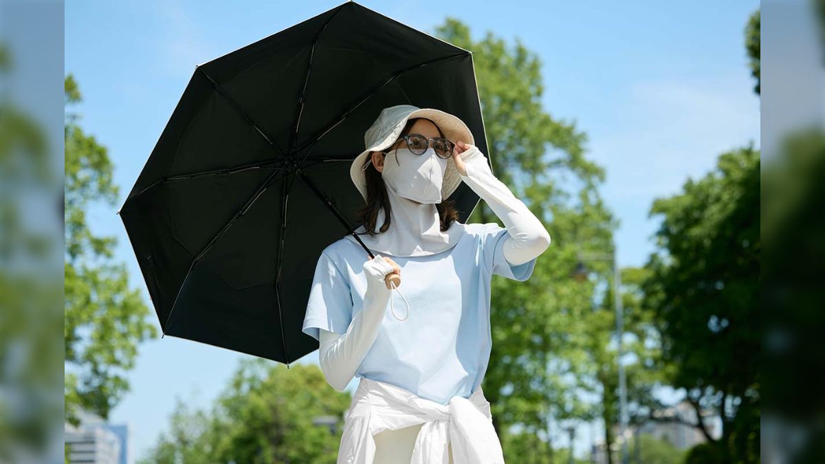 サンバリア100 ナガシカク 絶対日焼けしたくない方 ワイド・ナガシカク