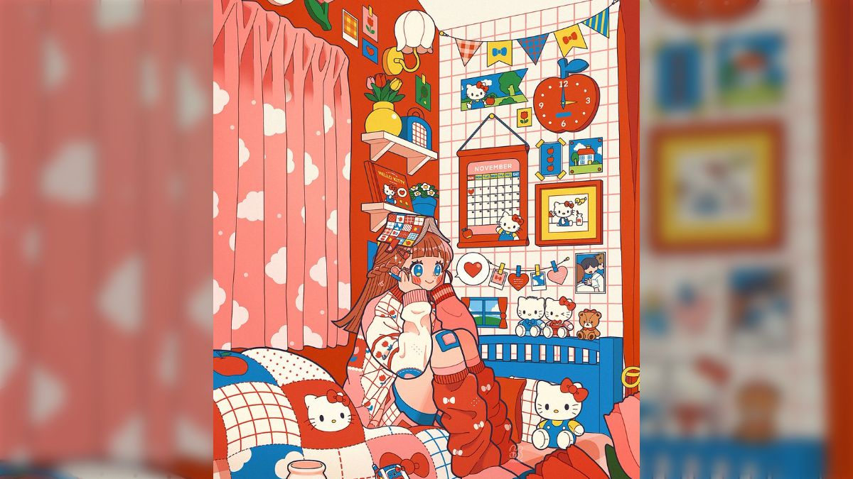 こち亀キティ 激レア☆こち亀展☆ハローキティ×両津勘吉☆マスコット