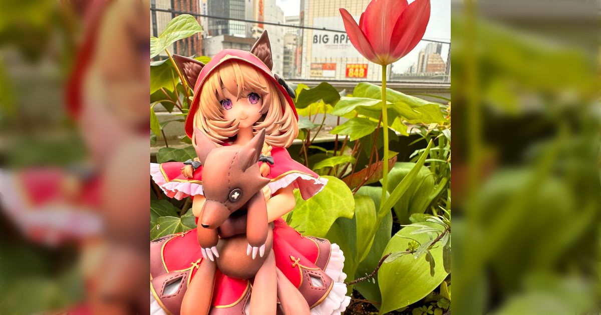 しゅがお氏イラスト おおかみずきんちゃん 1/7 完成品フィギュア