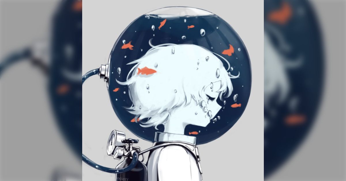 ろQさインスピレーションイラスト「自然に自分が望むように生きられる」 ろQさインスピレーションイラスト「自然に自分が望むように生き