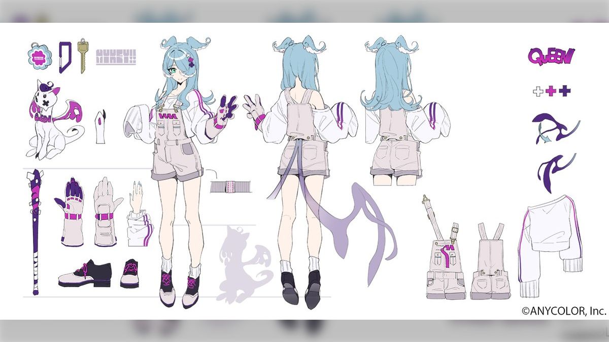 Nijisanji EN Reference Sheets / にじさんじEN設定画まとめ