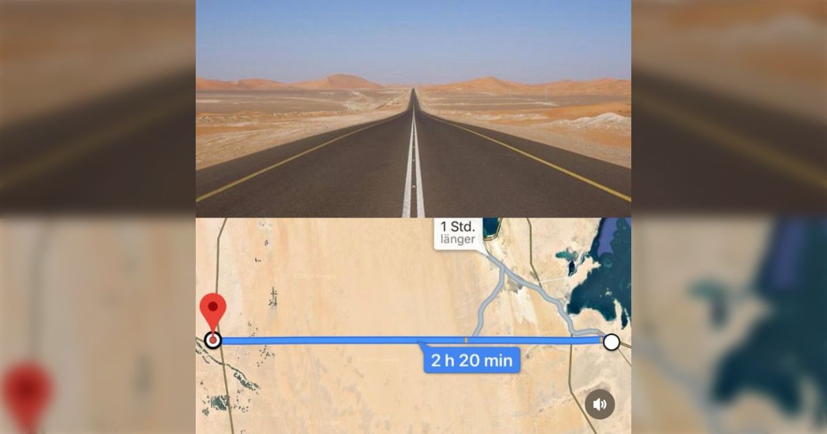 こういう道のためにあるんだろうね自動運転「一直線二時間はキツいな…」「これ走りたい逆に アクセル全開で」