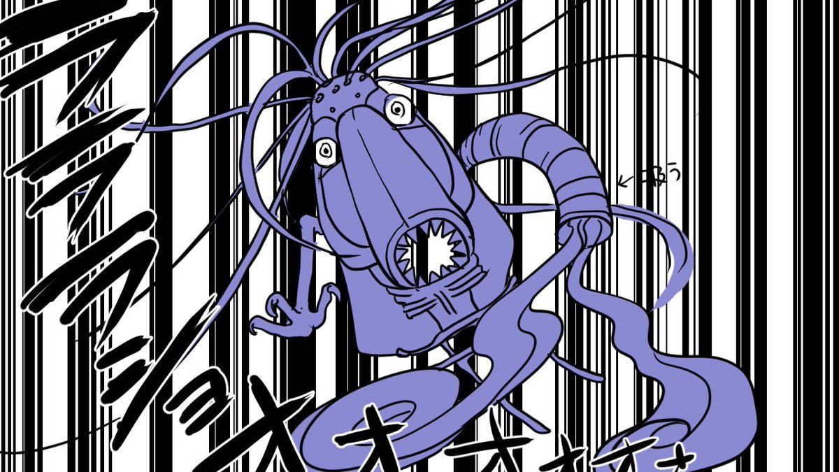 文字コラ二次元　文字コラ 金蹴り 羅生門の続きを書け」という冬休みの課題が出た高1娘さん、老婆にスタンドを授け下人と死闘を繰り広げさせる - Togetter [トゥギャッター]