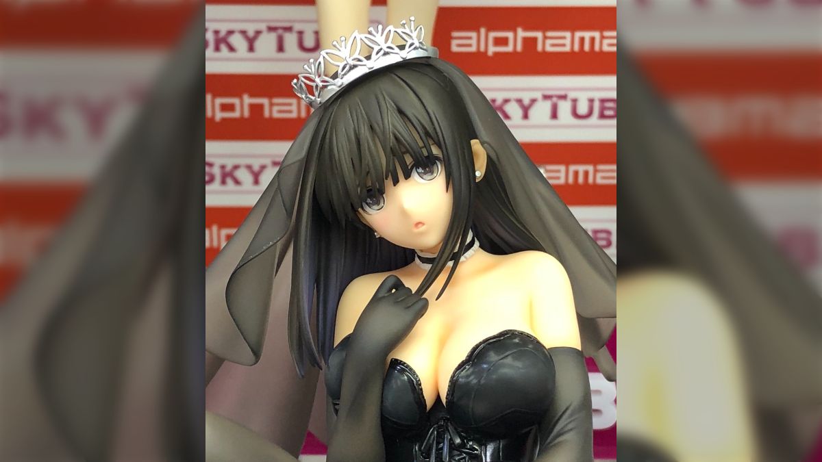 アルファマックスより美少女フィギュアの佐伯藍black wedding ver.が届く - Togetter [トゥギャッター]