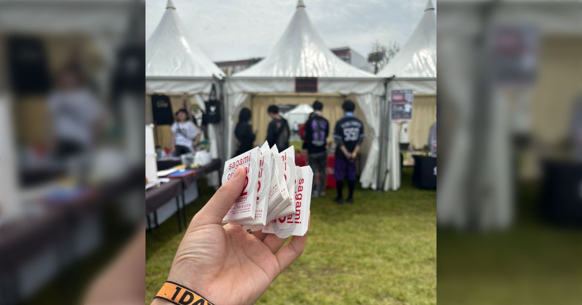 「6発分ない?」フェスに行ったらおねえさんに「5発分」と言われ避妊具を渡される...文化として理解はできる一方、下品という意見もあり賛否分かれる