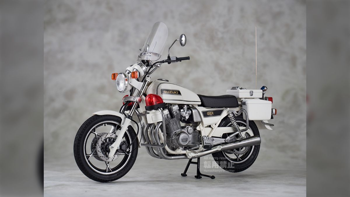 タミヤ『スズキ GSX750 ポリスタイプ』の製作記録 - Togetter [トゥギャッター]