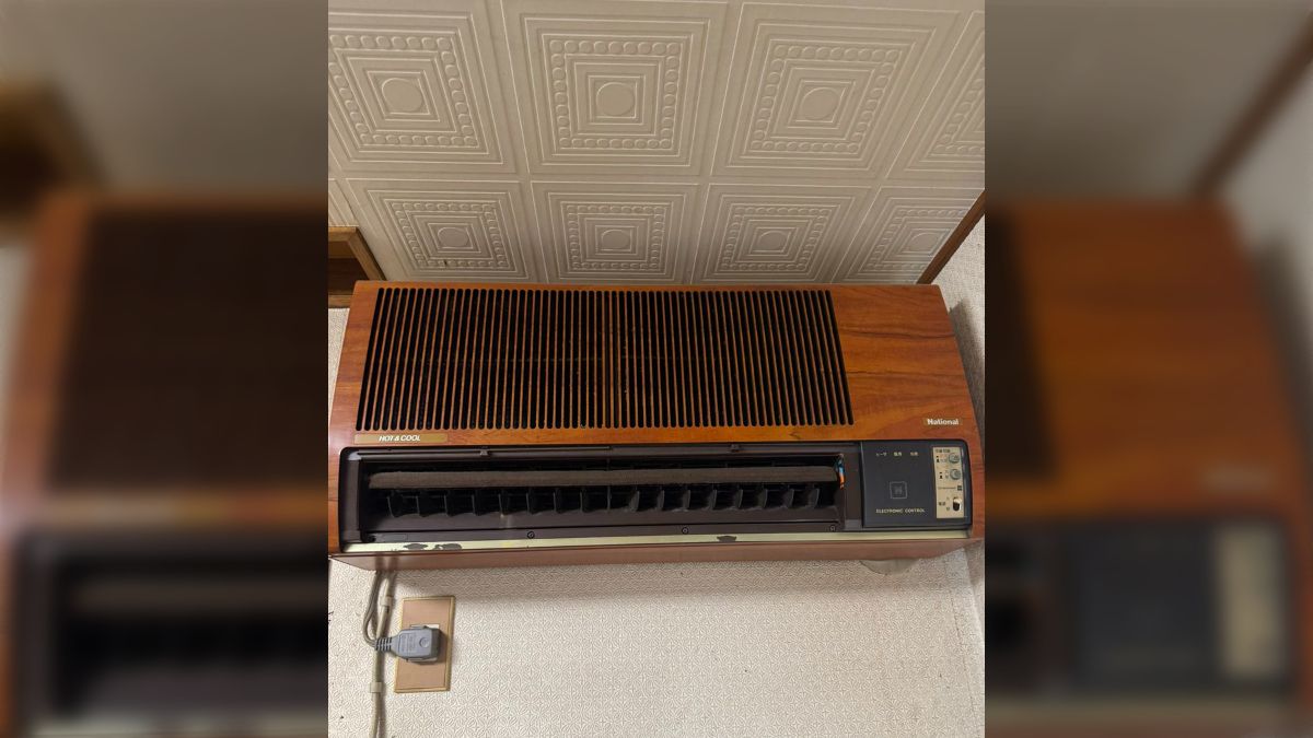 実家で今でも現役のナショナルのエアコンはメチャクチャ冷えて40年間 