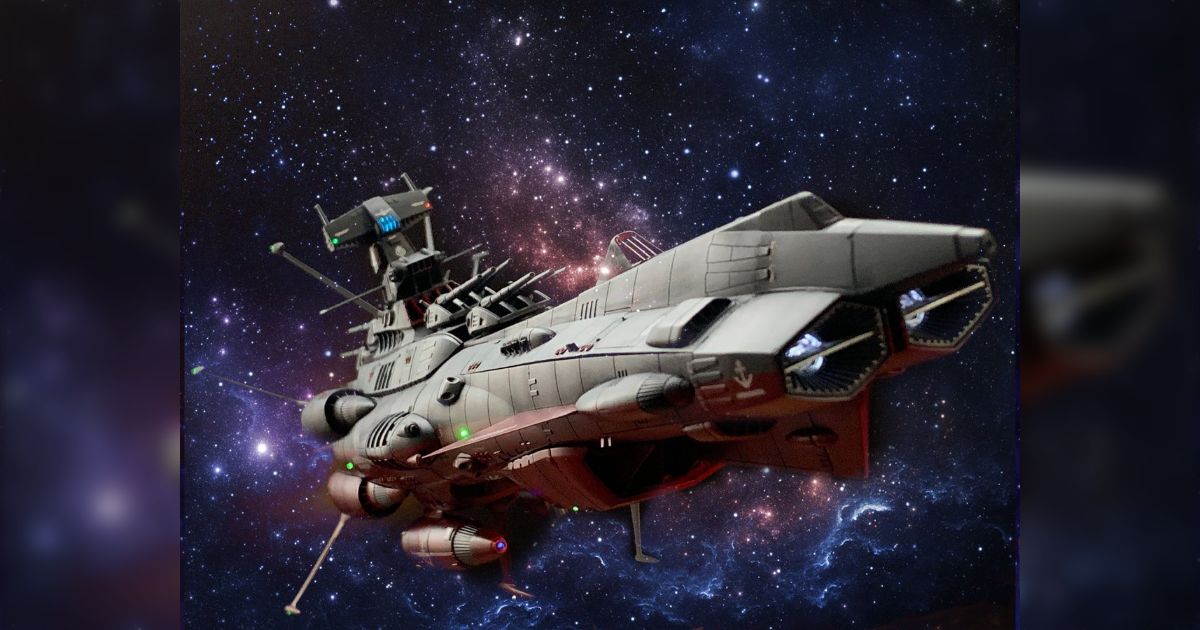 宇宙戦艦ヤマト　1/1000アンドロメダ改 1/1000 地球連邦アンドロメダ級DX【4573102555885】