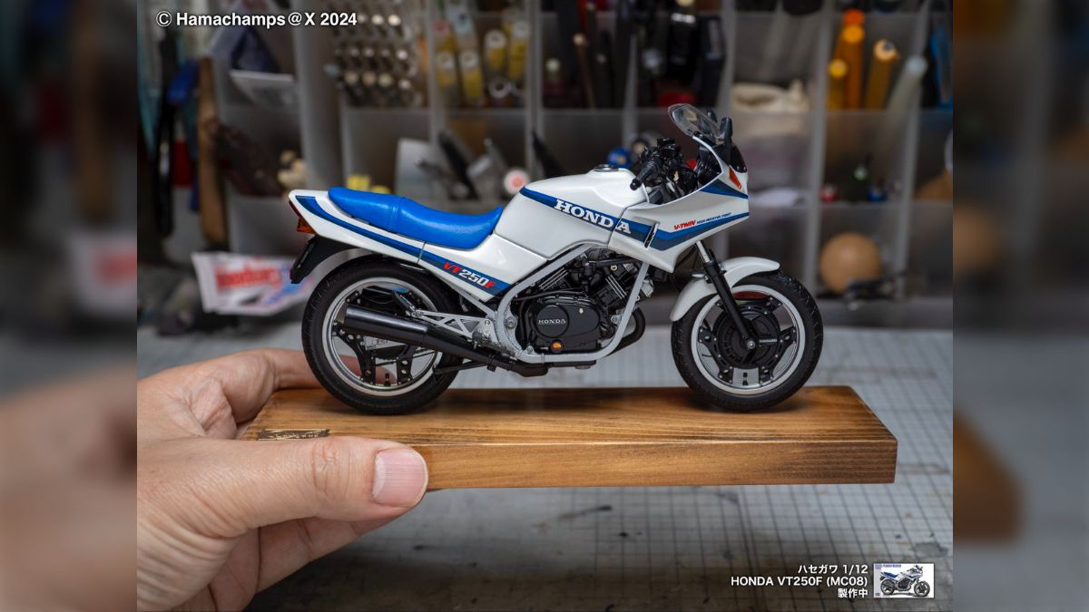 ハセガワ1/12「ホンダ VT250F」の製作記録 - Togetter [トゥギャッター]