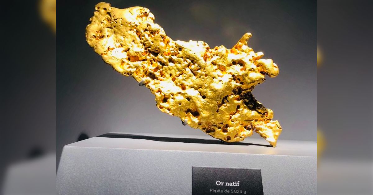 パリの博物館で重さ合計約6kg、総額2億6,000万円の自然金が盗まれ発見