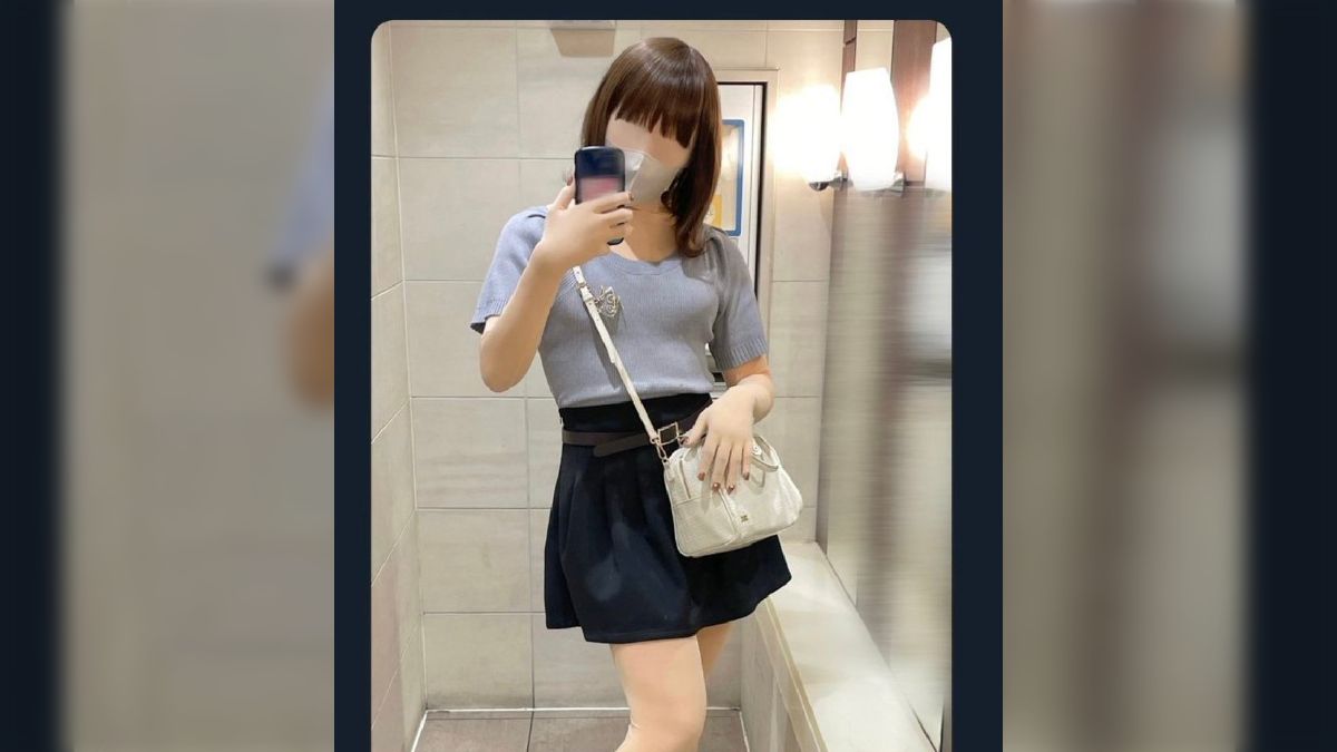 強制女装 スカート 外出 