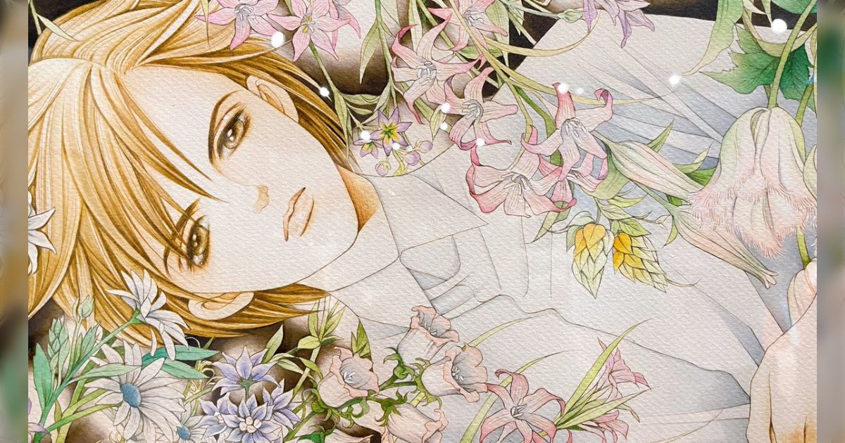 少女漫画史上最高峰の絵の美しさ…清水玲子先生の原画展、カラー