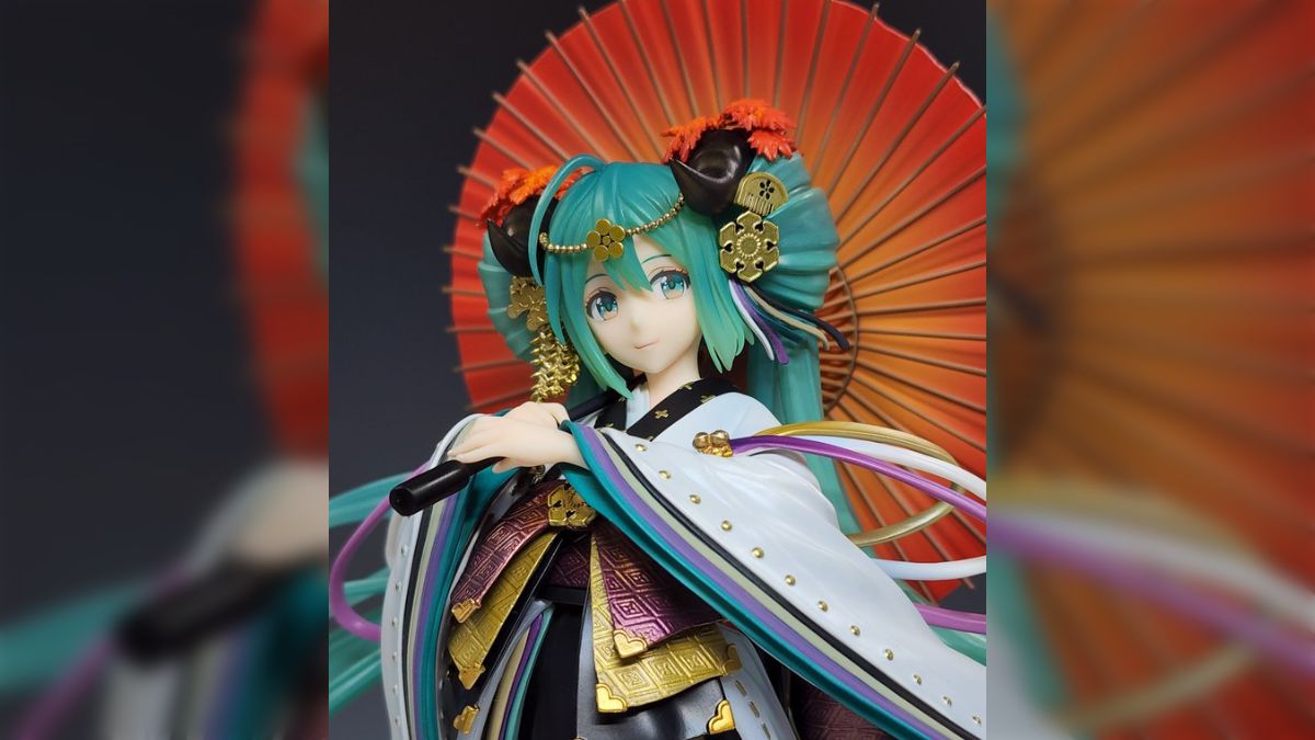 グッスマより初音ミクのLand of the Eternalのフィギュアが届く