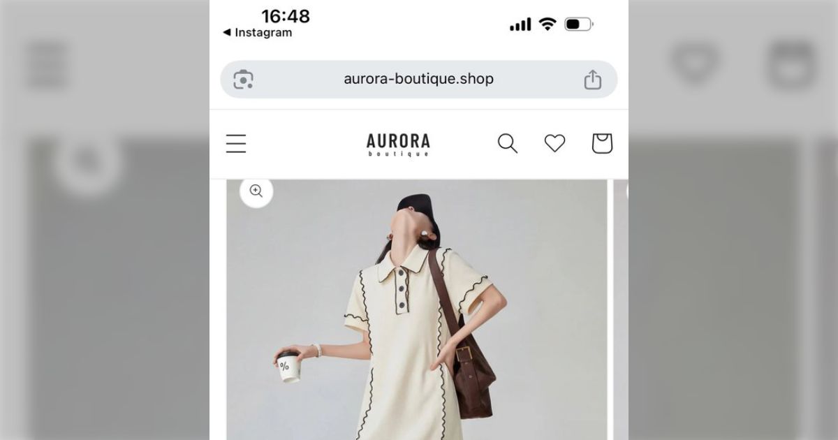とあるファッション通販サイト「かわいーと思ってページめくったら」…モデルが頑なにキメ続けるポーズが異様でもはやホラー「3枚目でさすがに笑った」
