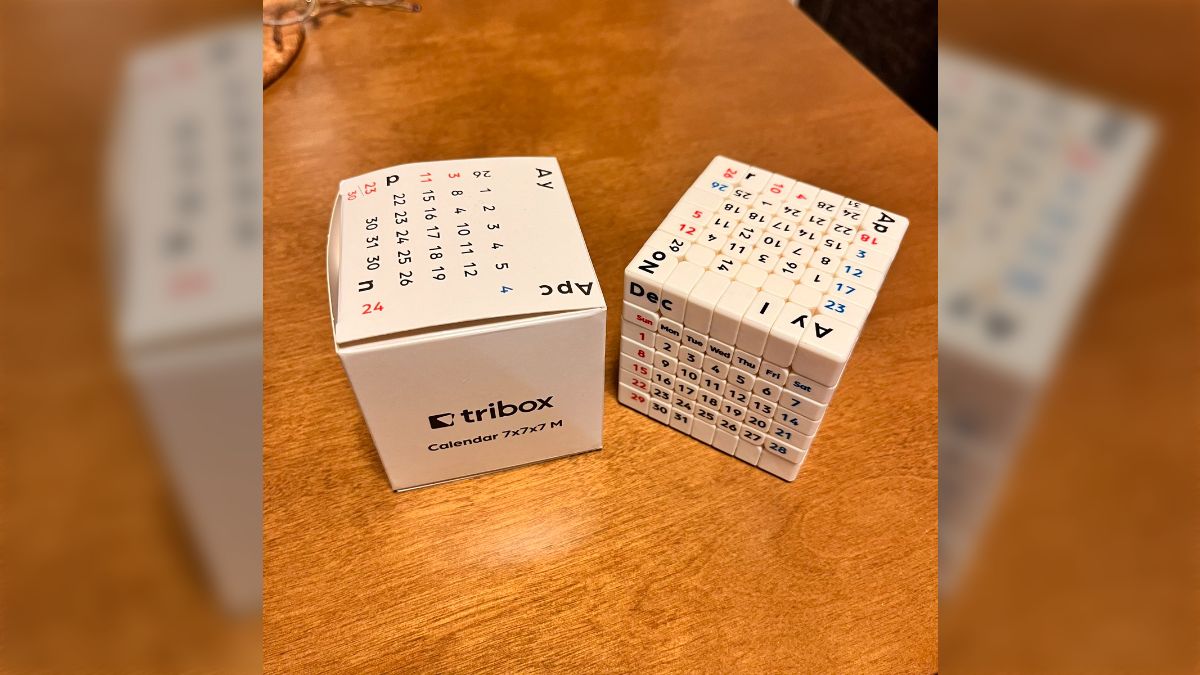 ルービックキューブ好きの夫がオモチャを手に入れたと言うので見てみ