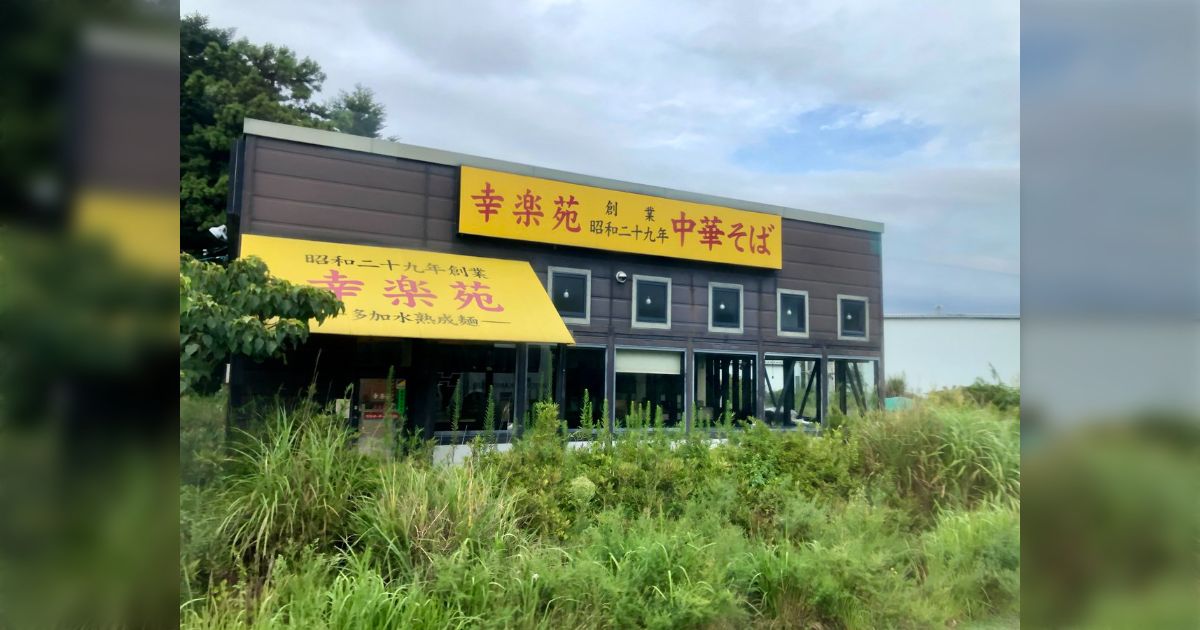 真新しかったはずの幸楽苑の店舗が、震災による全域避難であっという間に自然に還っているのを見て、人間の成せる文明なんぞ地球にはインパクトがほとんど無いんだなと感じた