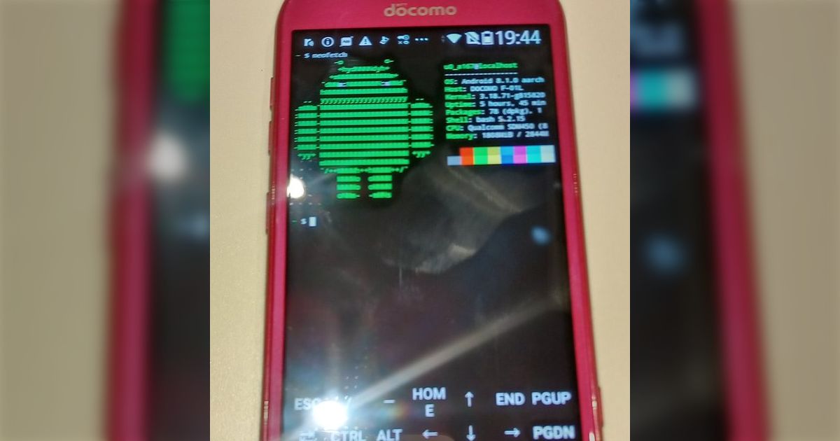 年配向けワンセグらくらくスマートフォンF-01Lを2980円で買って