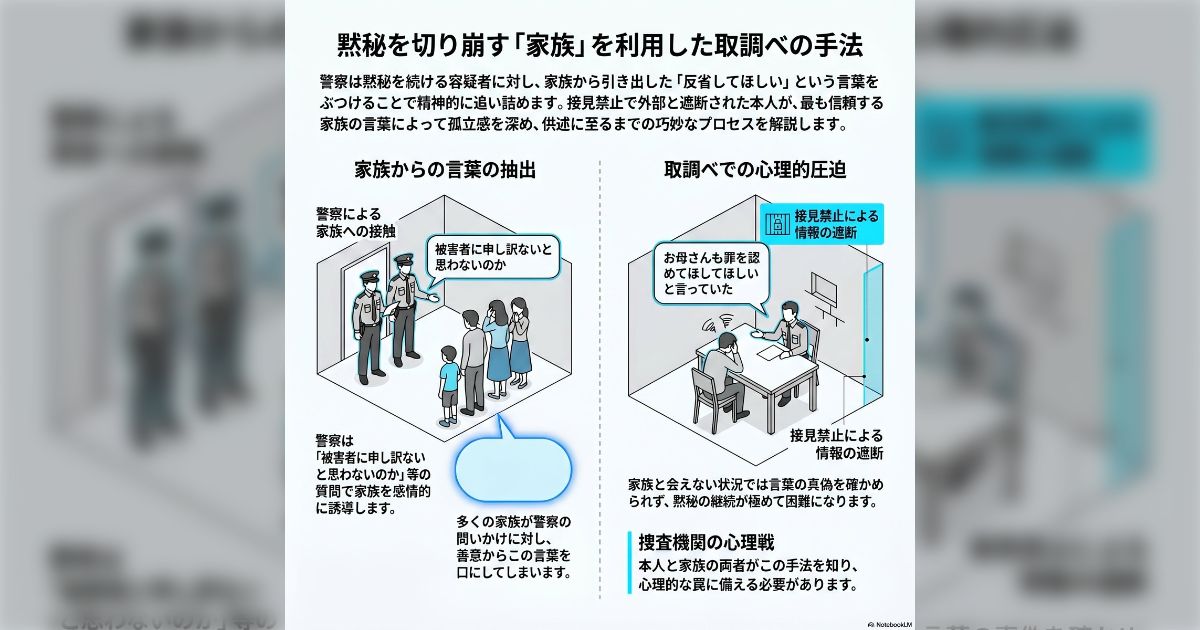 もし逮捕され黙秘したら→警察が自白をさせるための手法が容赦ない「この手法の危険性は、心を折ることで自暴自棄にさせてしまう点」
