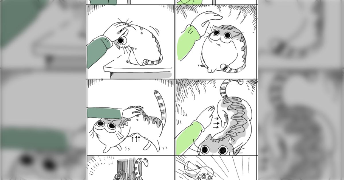 じしゃくねこ』猫さんのある性質をあらわすマンガがわかりすぎる
