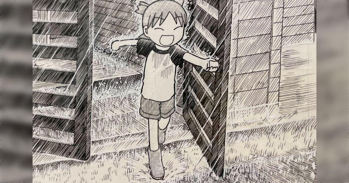 よつばと！』原画展に行ったら作画がやばすぎて感動、「ホワイト修正の