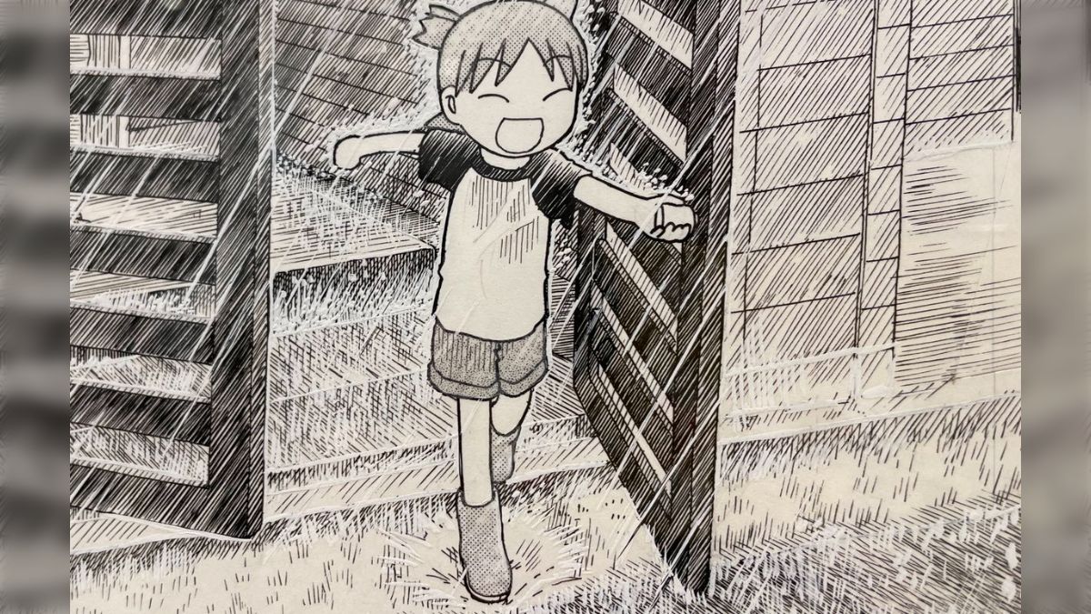 よつばと！』原画展に行ったら作画がやばすぎて感動、「ホワイト