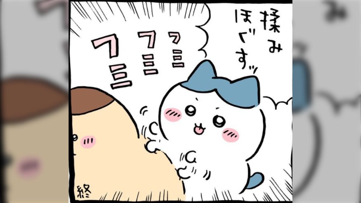 ちぃパッパ様確認ページちいかわ」次の作戦の”ハチワレのふみふみ 